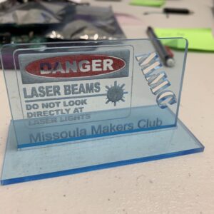 Gift Certificate for two hours of instruction of your choosing (Laser design/3d printing)